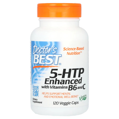 Image of 5-HTP Enhanced with Vitamin B6 and C 120caps